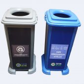 70 litre Geri Dönüşüm Atık Kovası 2li set - 1