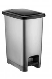 Plastik Pedallı 40 lt Slim Çöp Kovası - 1