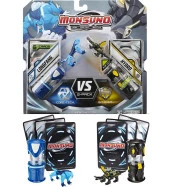 MONSUNO, Lisanslı Longfang VS Hydro Figürleri, Fırlatma Kapsülleri ve 6 Oyun Kartı - 1