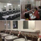 Merkezi Sistem Depolu Sabunluk 8 musluklu (Alttan Basmalı) - 1