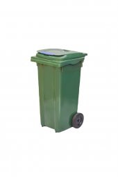 Violet Tekerlekli Çöp Kutusu 240 Litre - 1