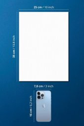 25x35 cm Pres Kompozit Tuval 12li Set - 3