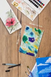 25x35 cm Pres Kompozit Tuval 12li Set - 4