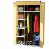 Bez Dolap Tek Yandan Raf Metal Profil İskelet thumbnail 3