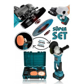 ASSUR  Şarjlı Polisaj Makinası Ultra Set 58vf - 1