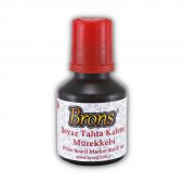 Kırmızı Yazı Tahta Kalem Mürekkebi 30 ml 1 Adet Brons Tahta Kalemi Mürekkebi 1 Adet - 1