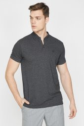 Erkek Gri T-Shirt 9YAM12033LK - 1