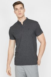 Erkek Gri T-Shirt 9YAM12033LK - 2