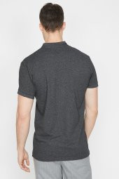 Erkek Gri T-Shirt 9YAM12033LK - 4