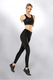 4077 Sporcu Tayt Siyah No: L-xl - 1