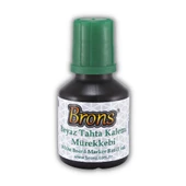Yeşil Yazı Tahta Kalem Mürekkebi 30 ml 1 Adet Brons Tahta Kalemi Mürekkebi 1 Adet - 1