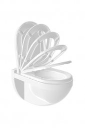 Rona Diva Yavaş Kapanan Klozet Kapağı - 1