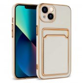 Apple iPhone 13 Kılıf Zore Bark Kartlıklı Kapak - 12