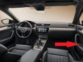 Skoda Superb 3 2015-2022 Tekli Cam Anahtarı Sağ Ön-Arka Sol Arka - 2