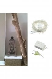 100 Ledli 8 Fonksiyonlu 10 Metre Led Aydınlatma Dekor Lambası (beyaz) - 1