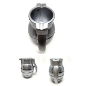 Eğlenceli Dekoratif El Bombası Şeklinde 2li Küllük Kül Tablası - 1