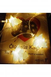 Metal Örgülü Çam Ağacı Şeklinde Günışığı Şerit Led Işık Zinciri thumbnail 2