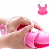 Dökülmelere Karşı Plastik Sıvı Geçirmez Bebek Yemek Mama Önlüğü - 1