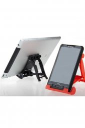 Cep Tefonu Tablet Standı Mini Masaüstü Telefon Tutucu Aparat - 2