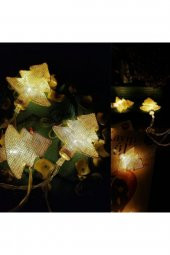 Metal Örgülü Çam Ağacı Şeklinde Günışığı Şerit Led Işık Zinciri - 1