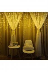 8 Fonksiyonlu 16 Saçaklı Perde Led 3 X 1 (günışığı) - 1