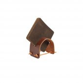 Gerçek Deri 4 Adet Bardak Altlığı (Taşıyıcılı) - 1