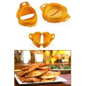 3lü Çiğ börek kurabiye Hamur İşi Ravioli Kesme Kalıbı Aparatı - 1