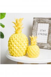 Ananas Şeklinde Desenli Büyük Boy Pilli Masa Ve Gece Lambası - 2