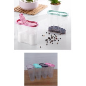 Plastik Kapaklı Majör Baharatlık Baharat Saklama Kutusu Kabı - 1