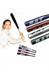 Uzun Ömürlü Dayanıklı Sağlam Alüminyum Beyzbol Sopası 63,5 cm - 2