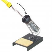 Metal Temizleme Keçeli Süngerli Lehim Altlığı Kalem Havya Sehpası Standı - 2