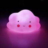 Sevimli Bulut Şeklinde Led Dekoratif Gece Lambası Aydınlatması - 2