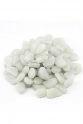 Gece Karanlıkta Işık Vererek Parlayan Dekoratif Çakıl Taşları - 1