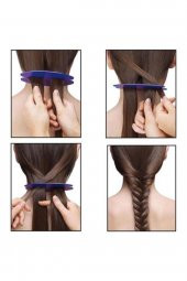 Pratik Kolay Saç Örgüsü Model Yapma ve Saç Ayırma Aleti Aparatı - 1