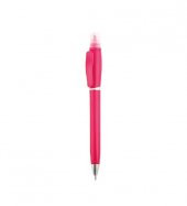 10 Adet Kapaklı Fosforlu Çevirmeli Tükenmez Kalem - 1