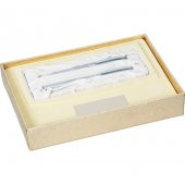 Gümüş Renk Roller ve Tükenmez Kalem - 1