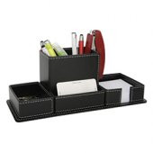 Ataçlıklı Suni Deri Kalemlik - 1