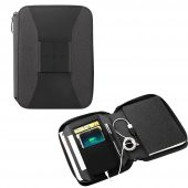 Powerbank 5000 mAh Wireless Kumaş Kaplı Defter Organizer - 1