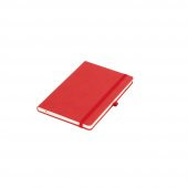 Termoderi Kapaklı Kırmızı Not Defteri ( 13 x 20,5 cm ) - 1