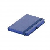 Kenarları Boyalı Konsept Termoderi Lacivert Kapaklı Not Defteri ( 9 x 14 cm ) - 1