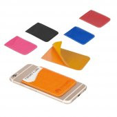 Telefon Kartvizitlik Cüzdan Kartlık Suni Deri Telefon Aksesuarı - 1