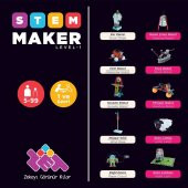 STEM - MAKER ELEKTRONİK SETİ Level-1 5+ Yaş 1+ Oyuncu - 2