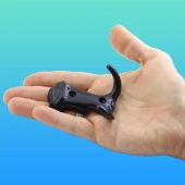 Martı Duvar Vestiyer Portmanto Askısı Dolap Elbise Askılığı Siyah Plastik Askı Askılık - 3