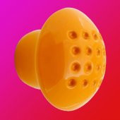 Mobilya Kulp Çekmece Dolap Kapak Kulpu Kulbu Turuncu Metal Kulp thumbnail 5