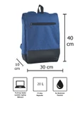 Bagorama WANT Unisex 15.6 Laptop / Tablet Uyumlu Kumaş Sırt Çantası - 9