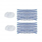 Polti Vaporetto 3 Adet Lastikli - 2 adet Büyük Temizlik Bezi - 1