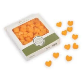 Mühür Mumu Eritme Kalp Boncuk Paket Model No: 663 SATEN PORTAKAL thumbnail 1