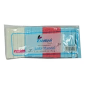 Zambak Plastik Mandal Lüks Çamaşır Mandalı Renkli 20 Adet Kod103 - 4