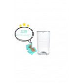 16L Korbell Çöp Kutuları İle Uyumlu BAMM BAMM 2250 Bebek Bezi Kapasiteli 3 Paket Yerli Çöp Poşeti - 1