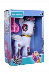 Happy Horse Karakter Ve Tac Tarak Seti Beyaz - 1